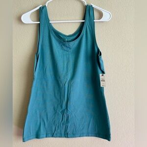 Talbots NWT Women’s Teal Tank Top Size Medium Petite
